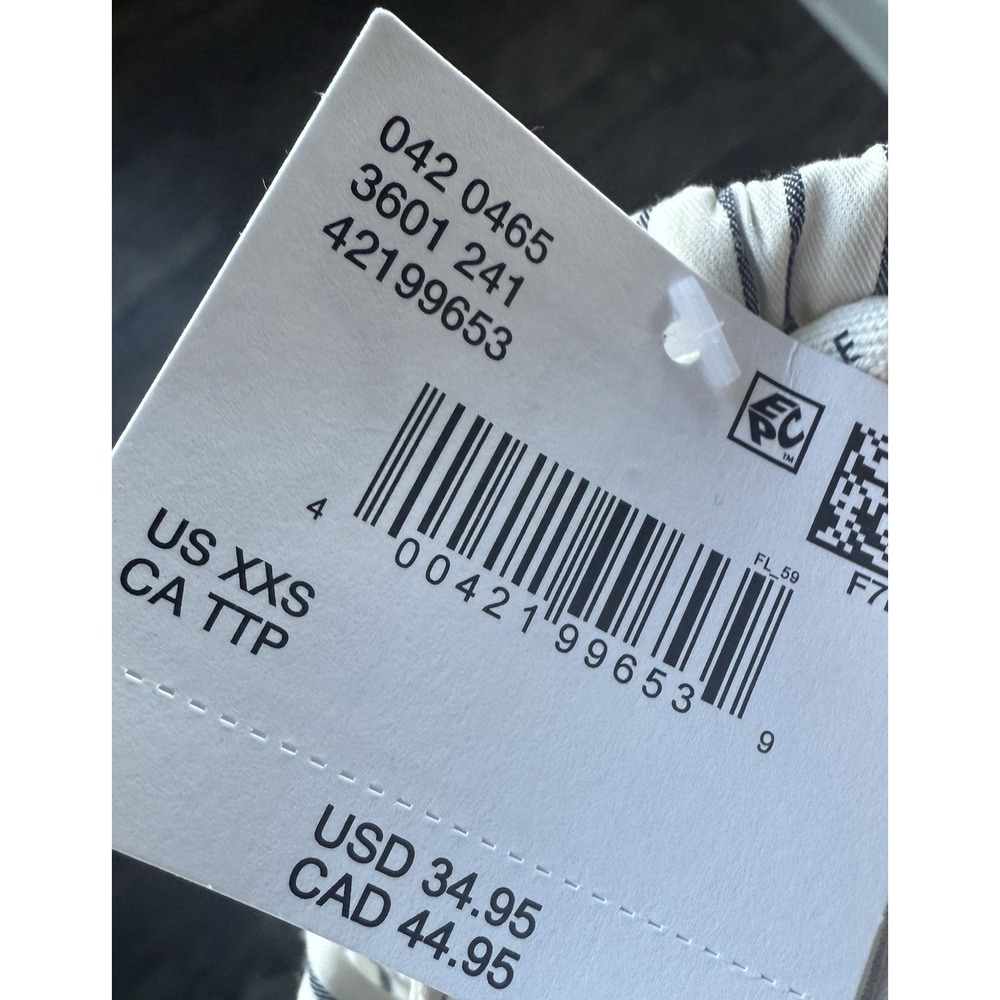 SOLD
Wide Leg PJ Pant Stripe Pockets Y2K Inspired XXS Oversized Cappuccino - Picture 10 of 11
